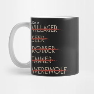 I'm A Werewolf ???- Board Game Inspired Graphic - Tabletop Gaming  - BGG Mug